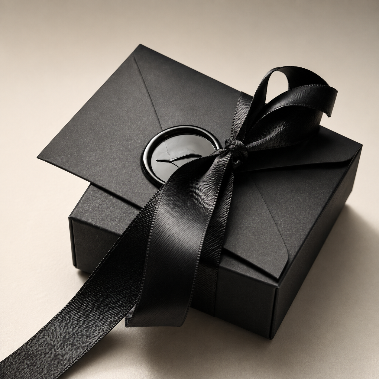 A Make Savage gift box with its wax sealed authenticity card and ribbon presentation